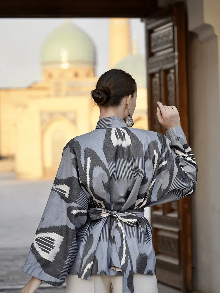 100% Cotton Mini Kimono "Gentle Confidence"