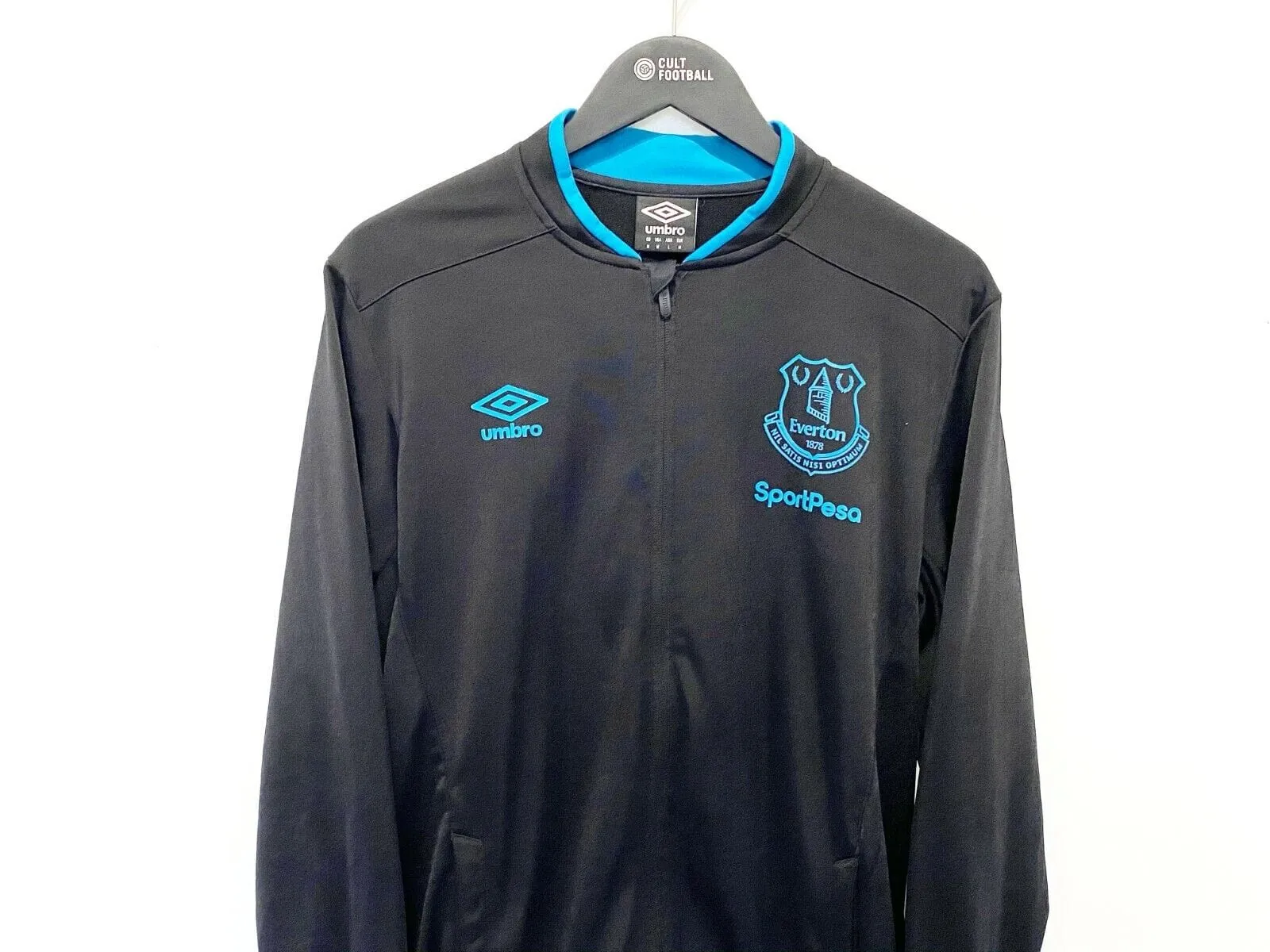 2019/20 EVERTON Vintage Umbro Warm Up Football Training Track Top Jacket (M)