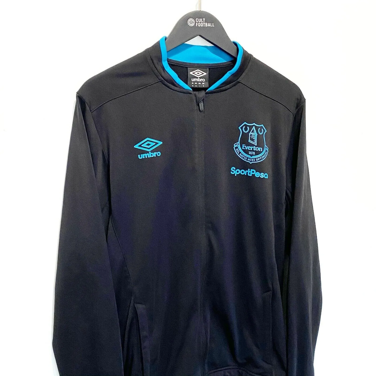 2019/20 EVERTON Vintage Umbro Warm Up Football Training Track Top Jacket (M)