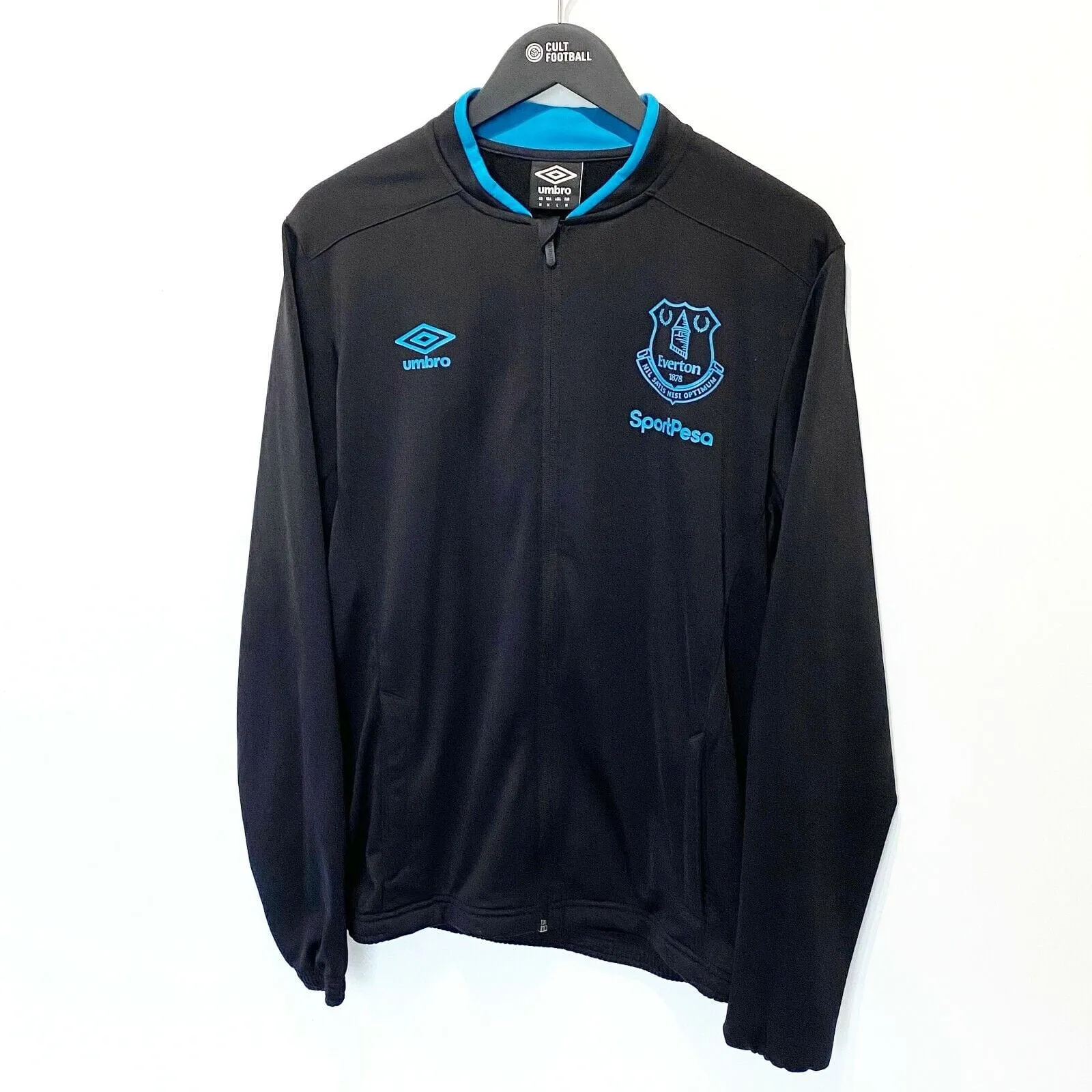 2019/20 EVERTON Vintage Umbro Warm Up Football Training Track Top Jacket (M)