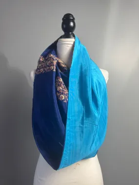 40 inch Reversible Infinity Scarf (short)L002