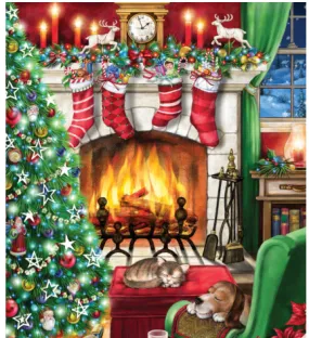 550 PC Cozy Christmas Puzzle