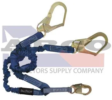 6' Double Leg Lanyard with Large Hooks