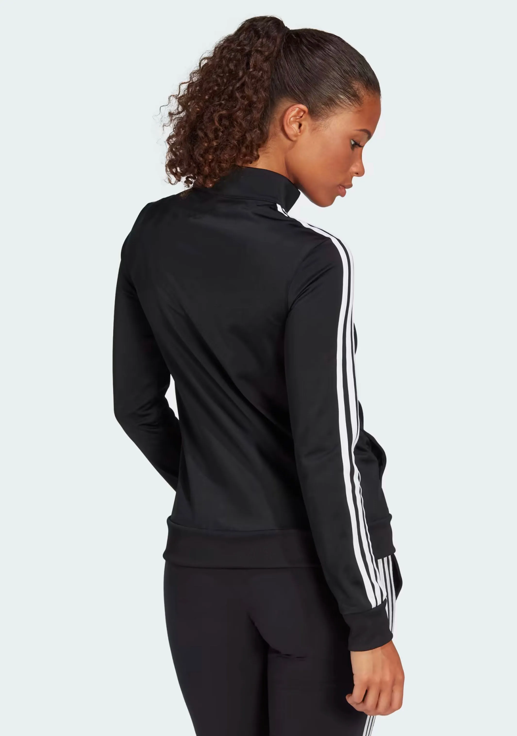 Adidas Womens D2M 3 Stripe Track Jacket <br> EI5529