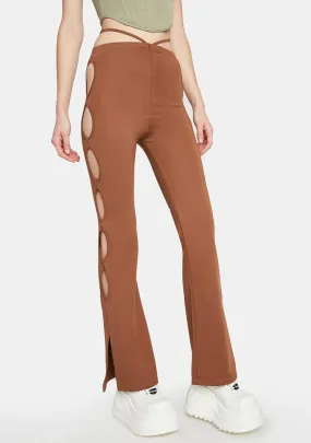 Adina Cut Out Flared Pants