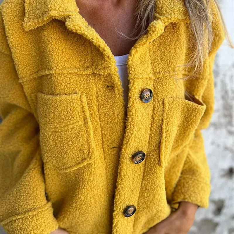 Alena™ | Women's Cozy Plush Reversible Jacket