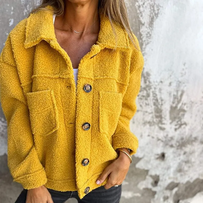 Alena™ | Women's Cozy Plush Reversible Jacket