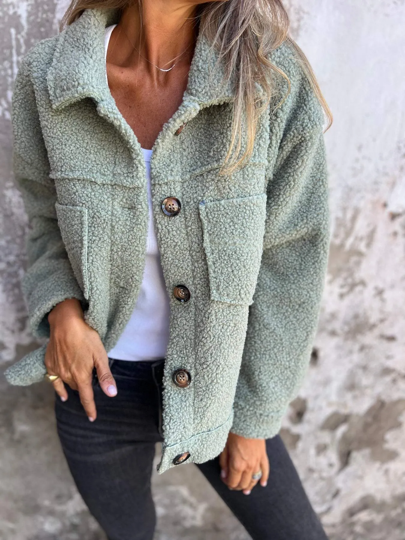 Alena™ | Women's Cozy Plush Reversible Jacket