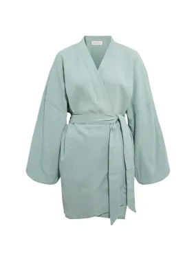 Alice Mint Cotton Kimono