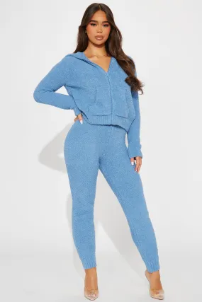 Always Extra Cozy Pant Set - Blue