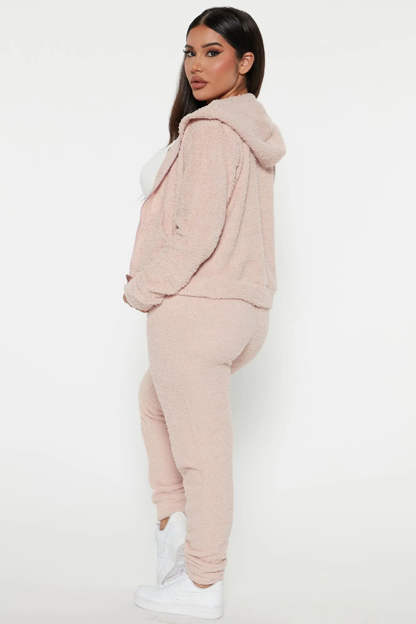 Always Extra Cozy Pant Set - Mauve