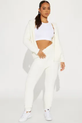 Always Extra Cozy Pant Set - Off White