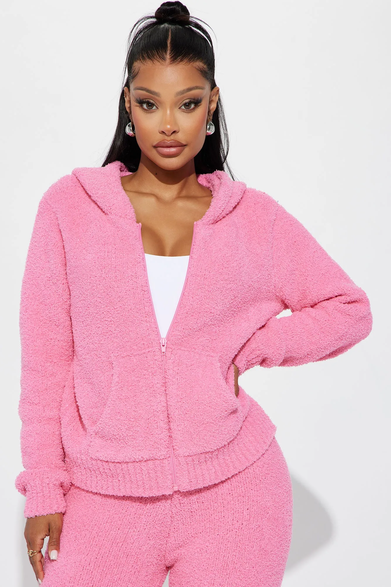 Always Extra Cozy Pant Set - Pink