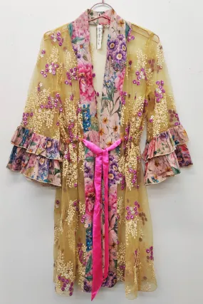 Aratta - Miss September Embellished Mesh Kimono