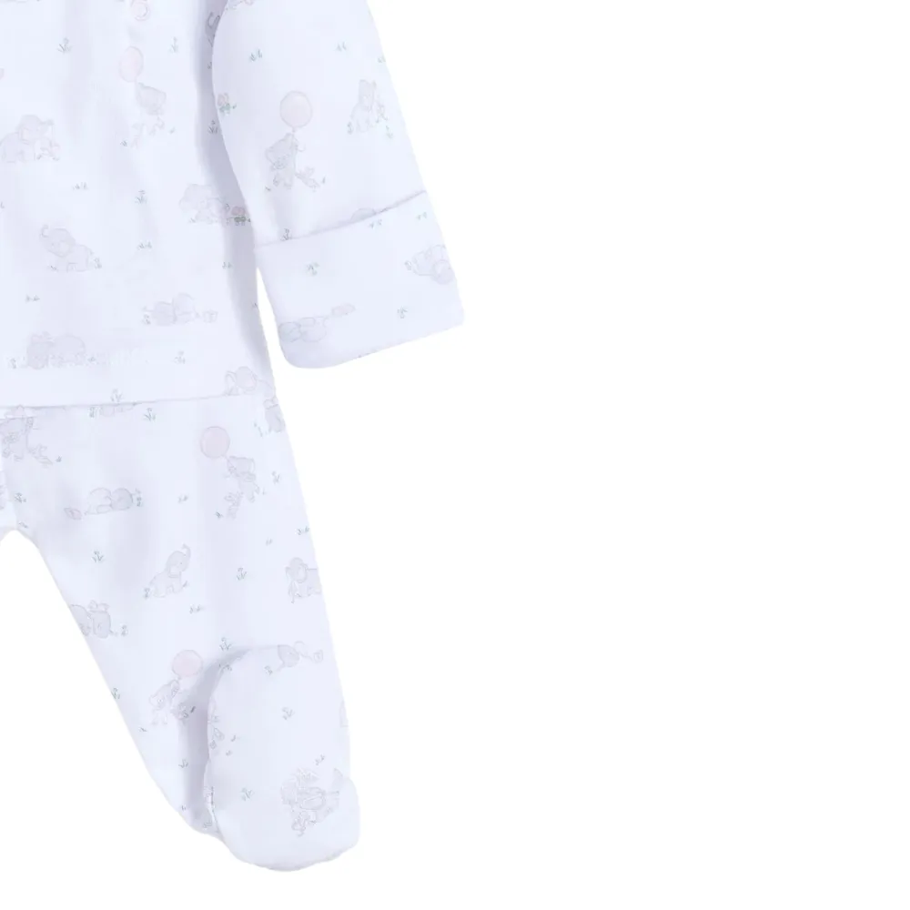 Babycottons Alfred & Colette Kimono Set - Pink