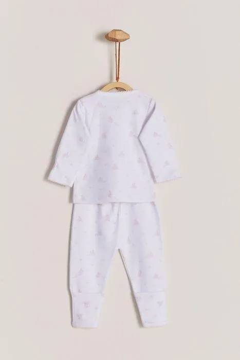 Babycottons Little Bunny Kimono & Pants Set