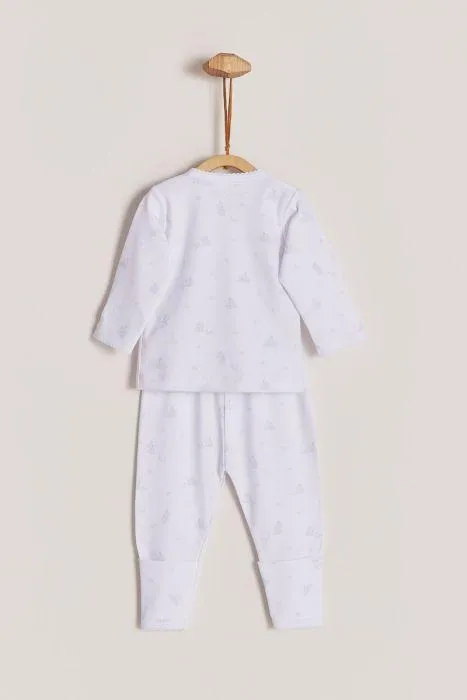 Babycottons Little Bunny Kimono & Pants Set