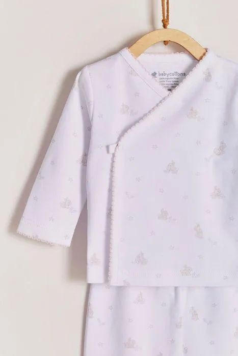 Babycottons Little Bunny Kimono & Pants Set