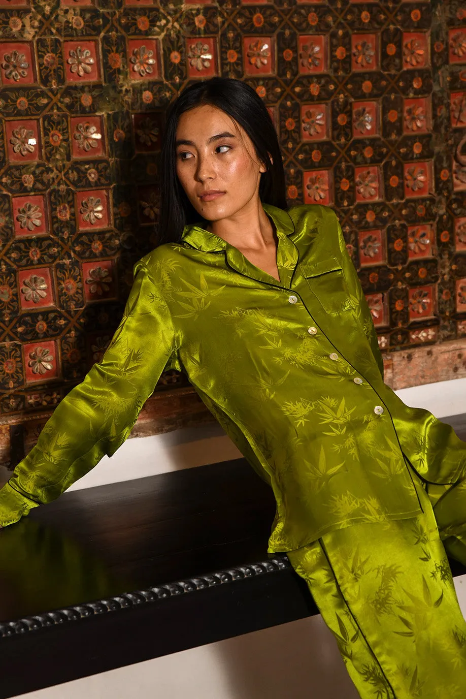 Bamboo Green Pyjama