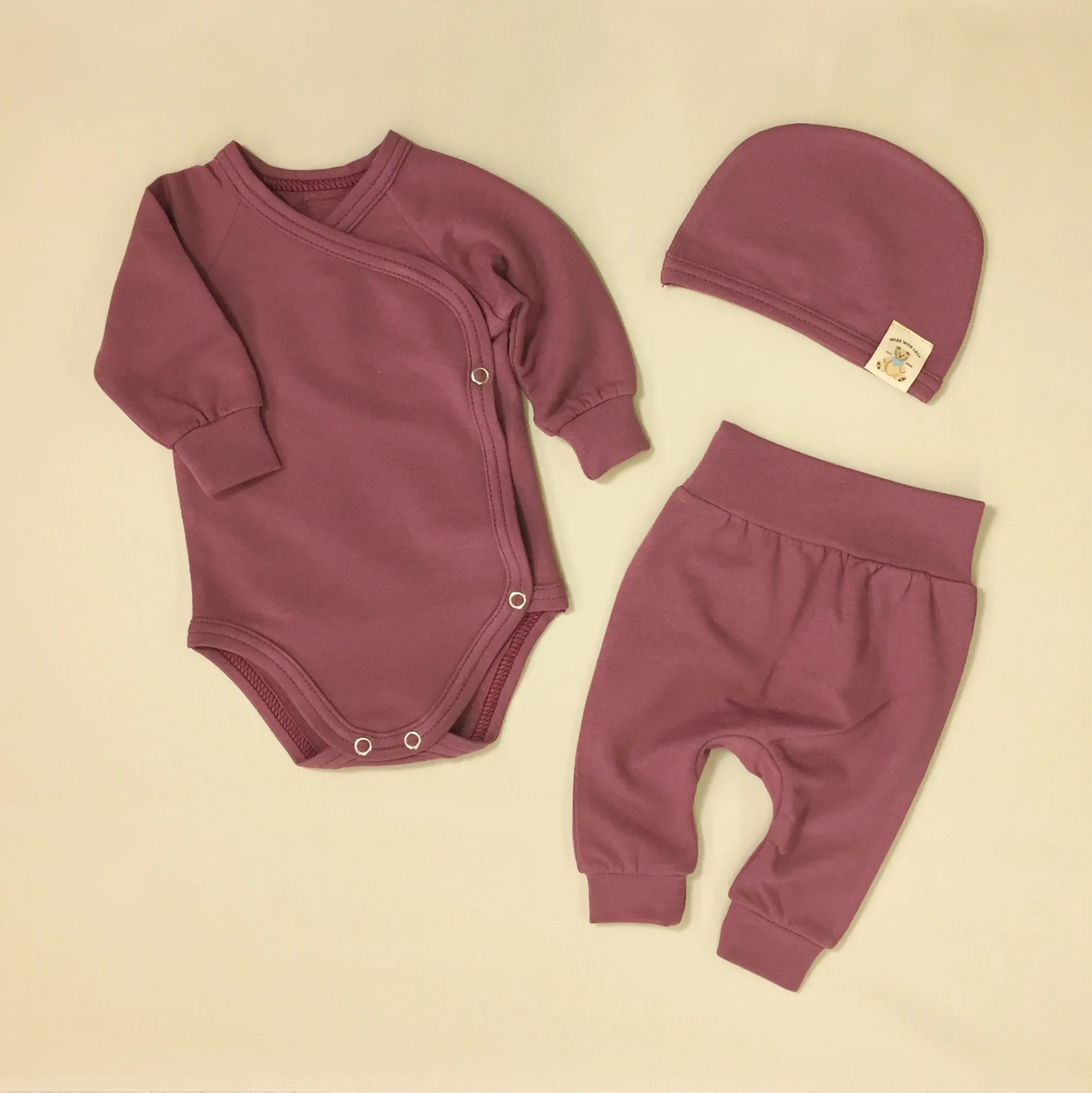 Bamboo Layette Wild Currant