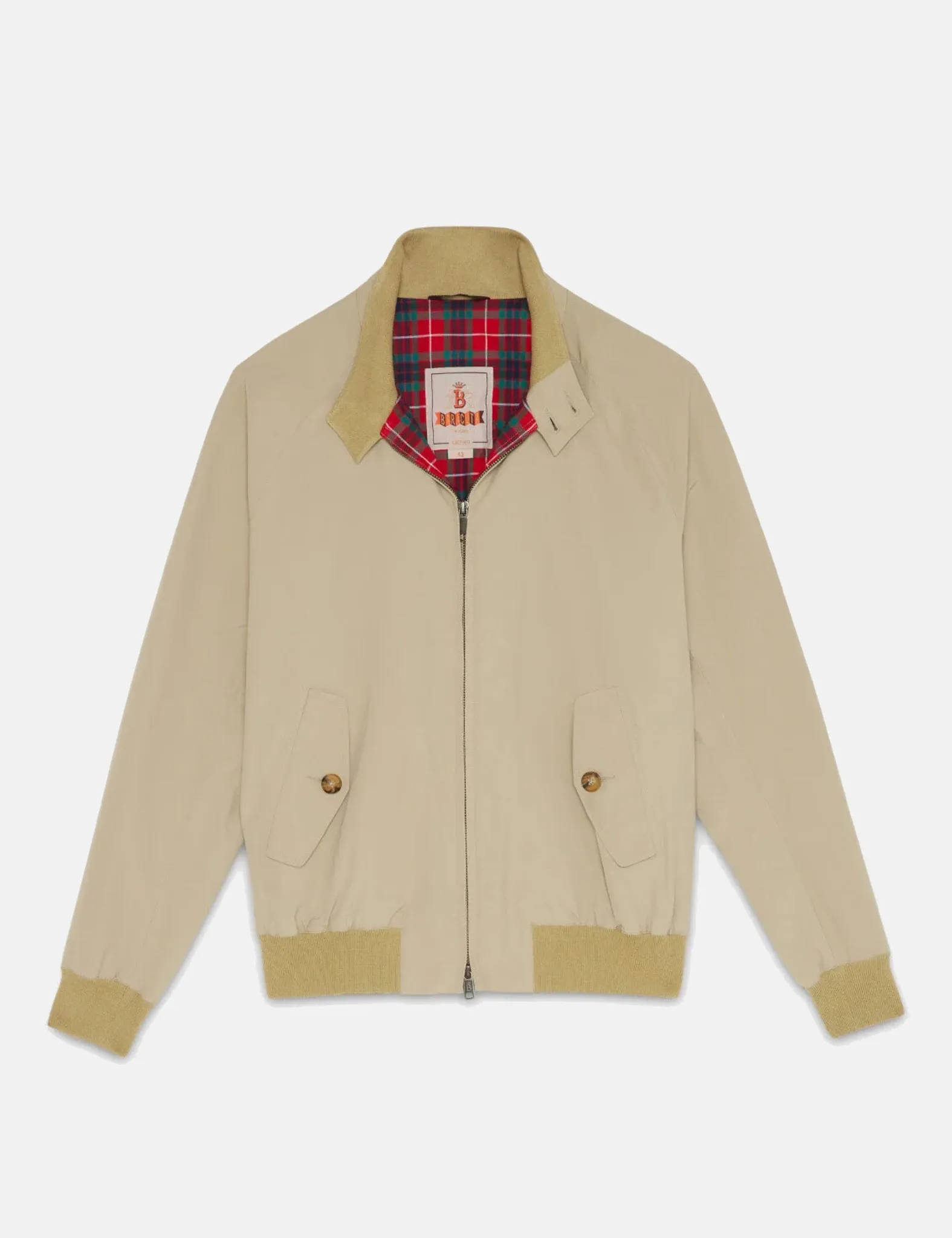 Baracuta G9 Harrington Jacket - Natural