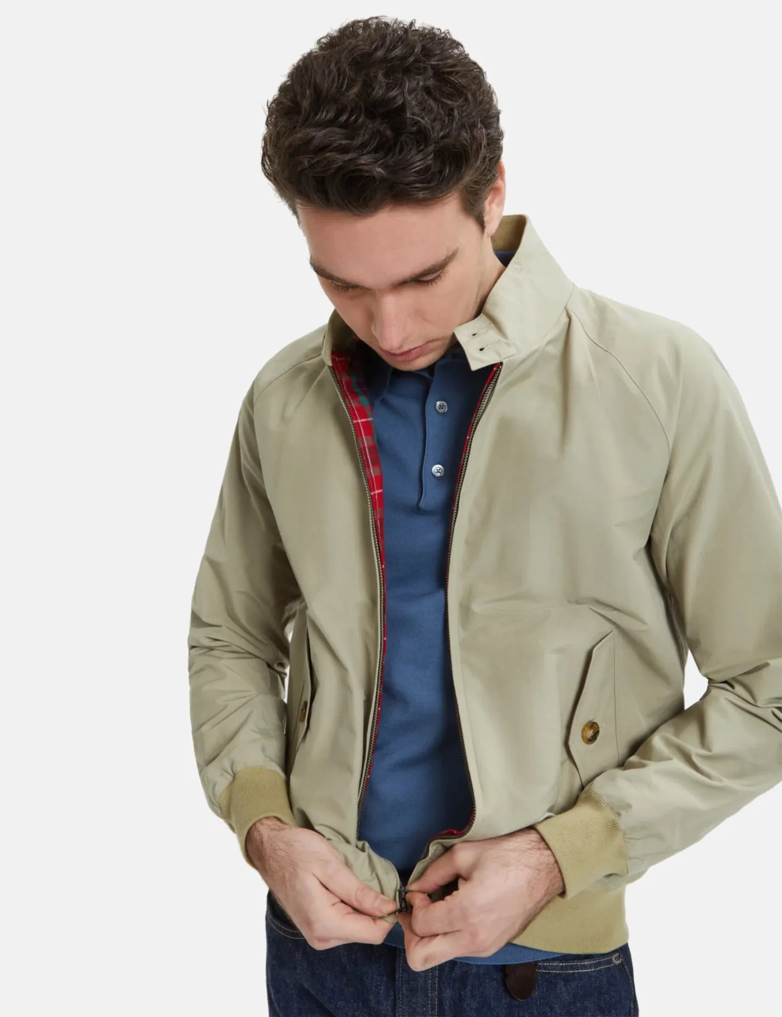 Baracuta G9 Harrington Jacket - Natural