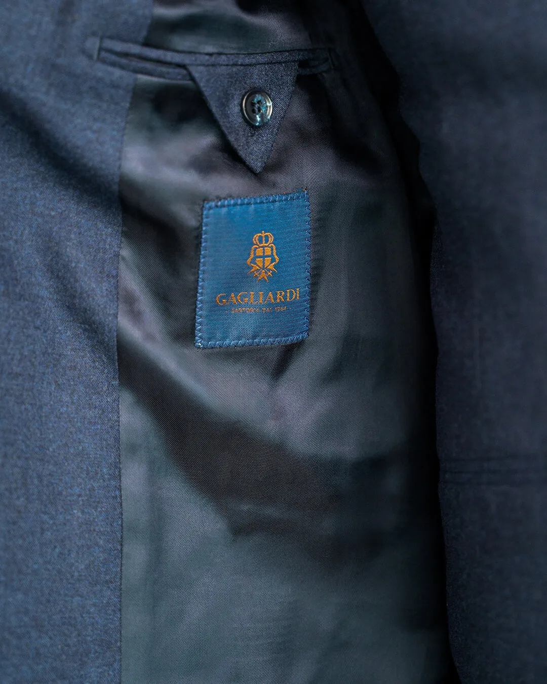 Blue Panama Flannel Suit