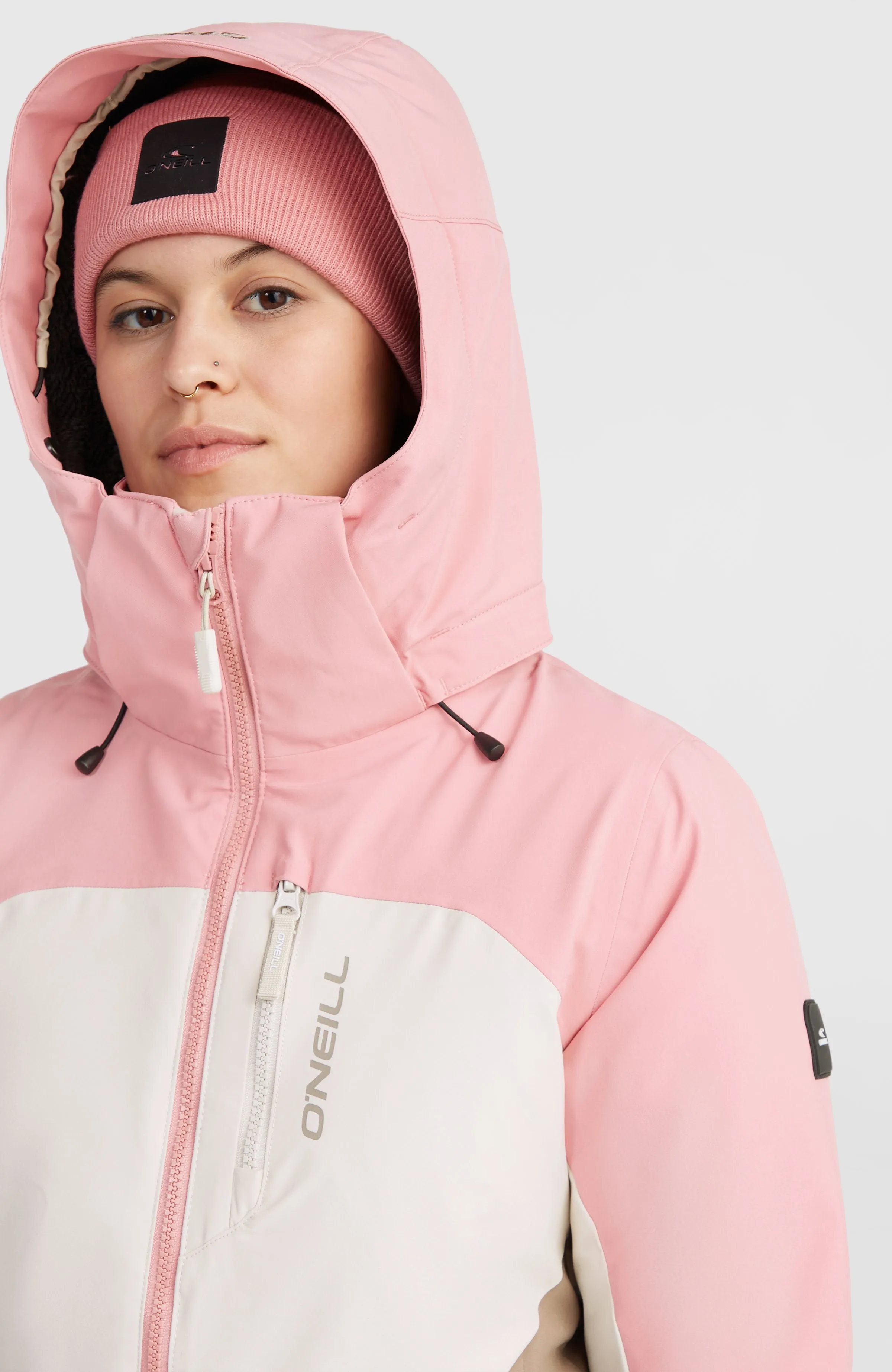 Carbonite Snow Jacket | Genuine Pink Colour Block