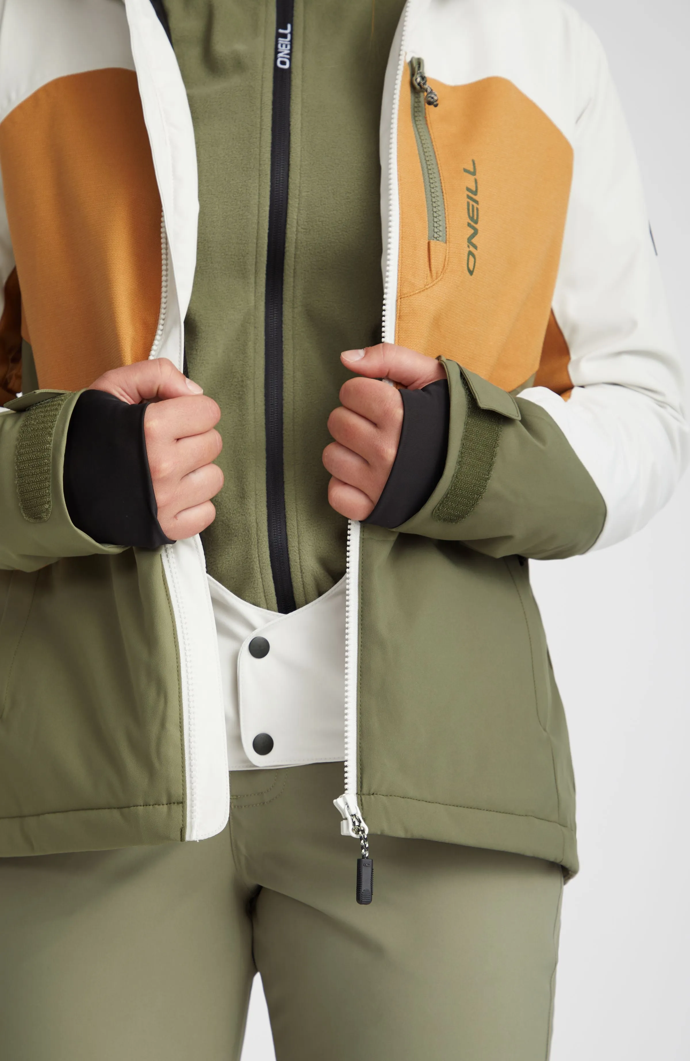 Carbonite Snow Jacket | London Fog Colour Block