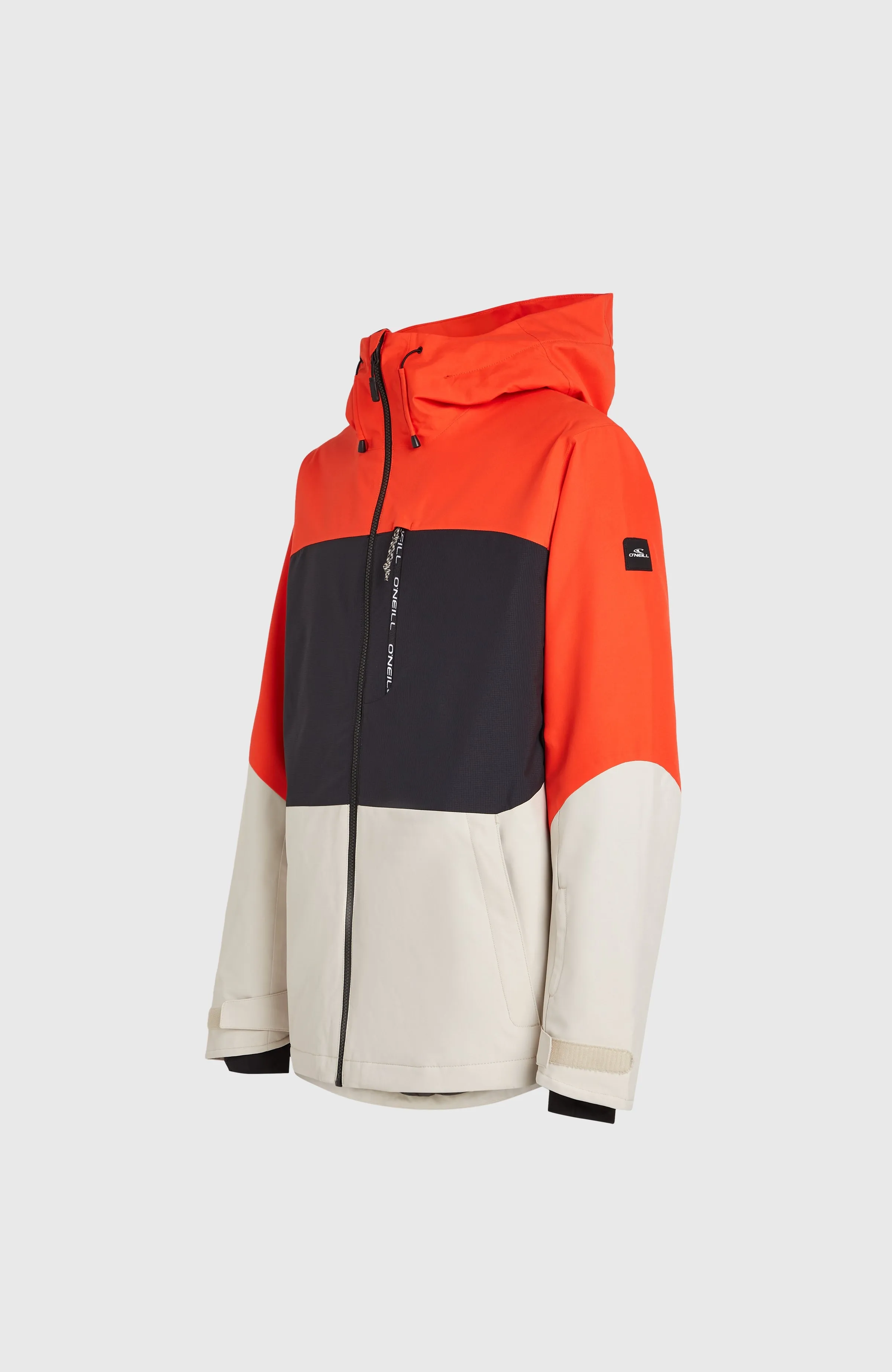 Carbonite Snow Jacket | Paprika Flame Colour Block