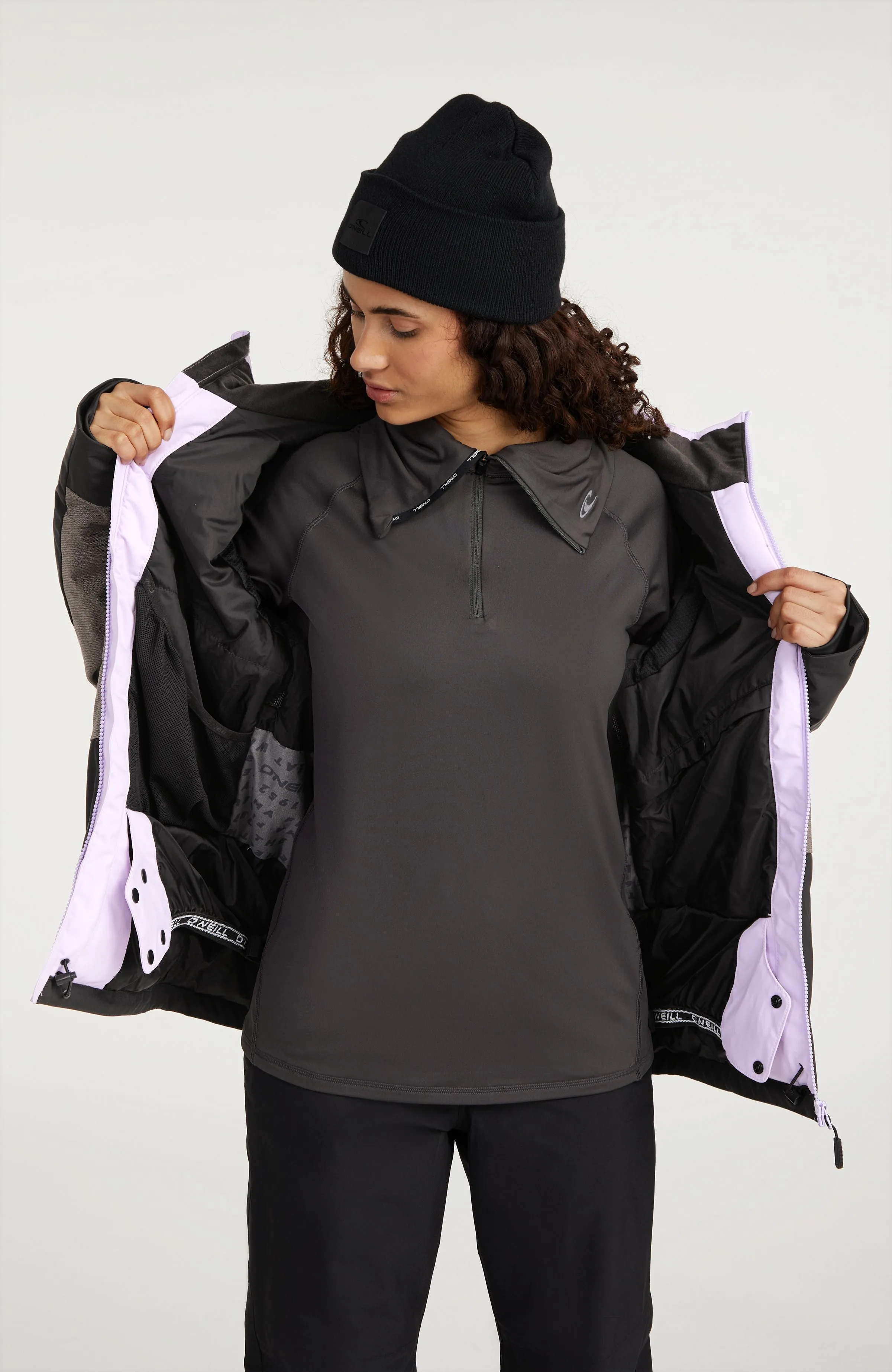 Carbonite Snow Jacket | Purple Rose Colour Block