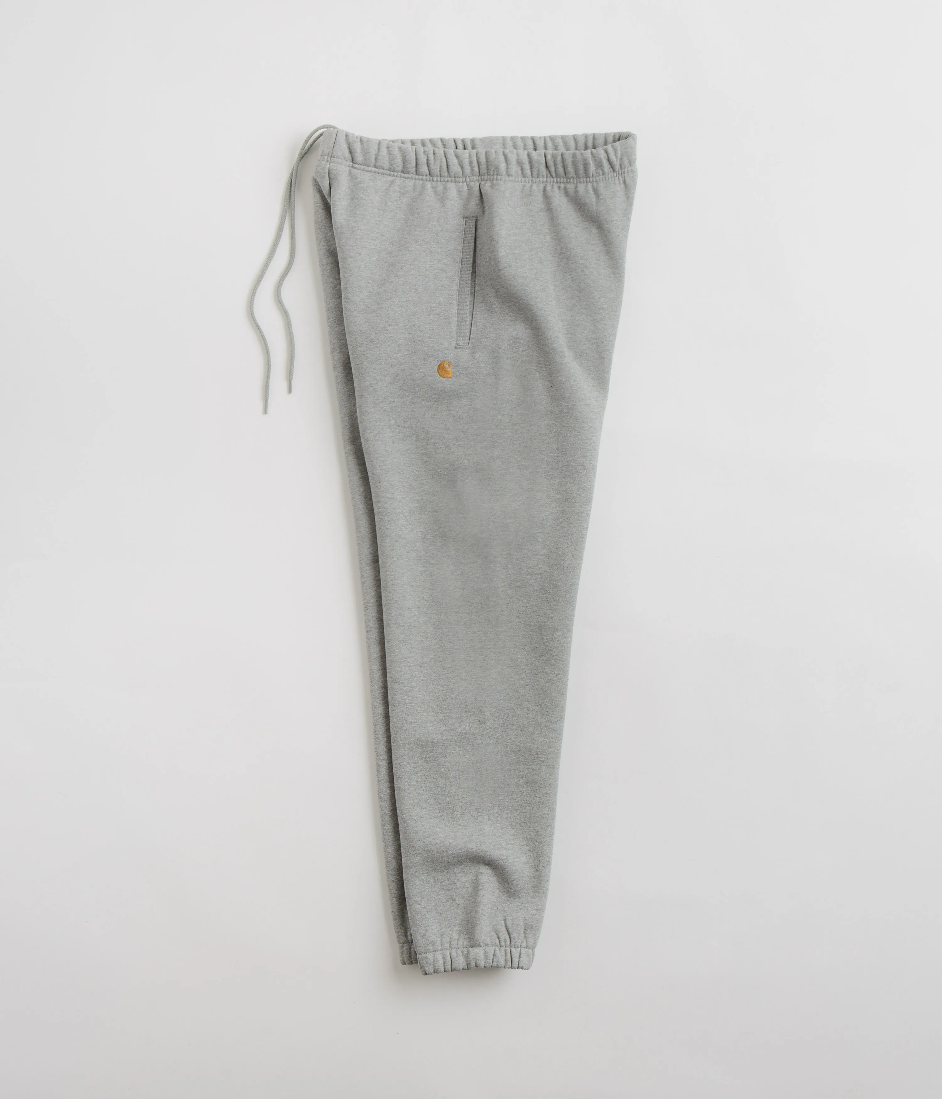 Carhartt Chase Sweatpants - Grey Heather / Gold