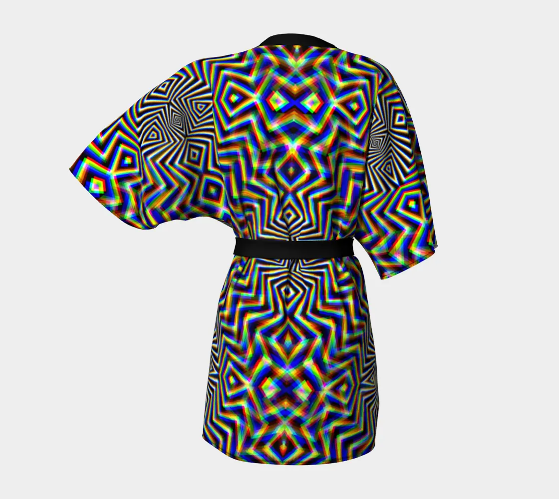 Chromadelic Kimono Robe