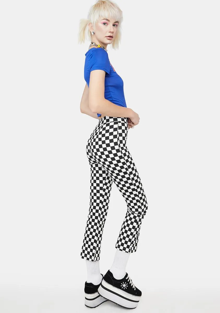 Clash Chic Flare Pants