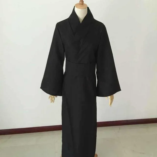 Classic Black Kimono Dress