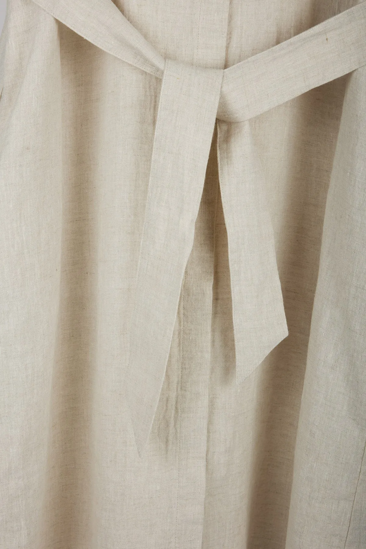 COCO LINEN SHIRTDRESS NATURAL