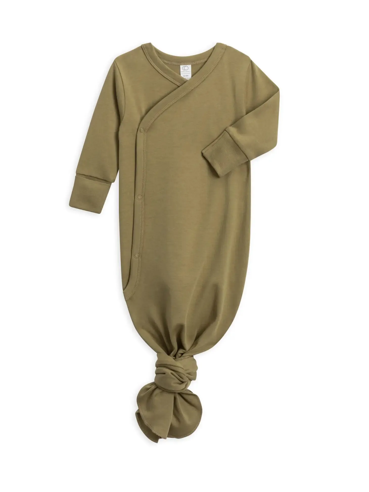 Colored Organics Indy Kimono Gown - Herb