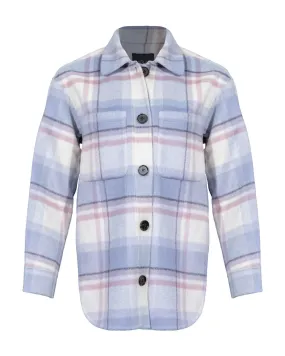 Connie Wool Plaid Jacket