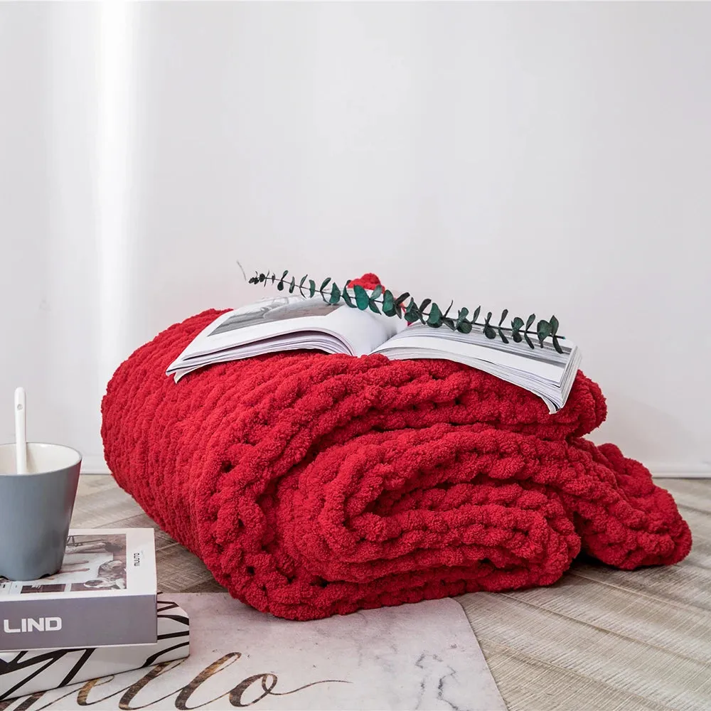 Cozy Chenille Throw