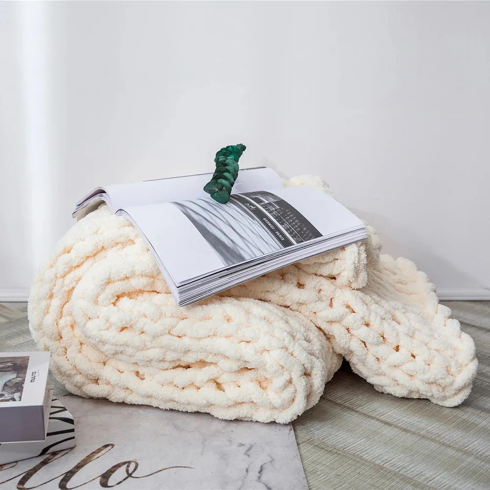 Cozy Chenille Throw