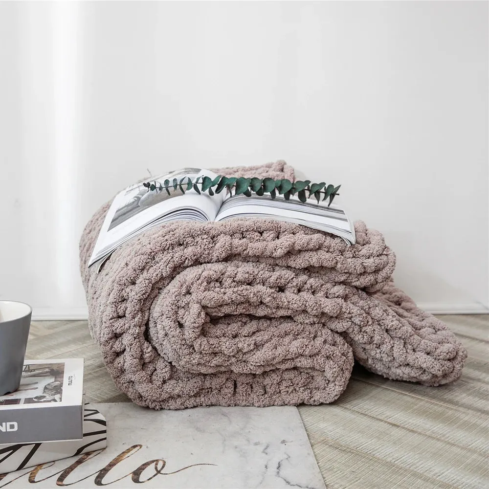 Cozy Chenille Throw