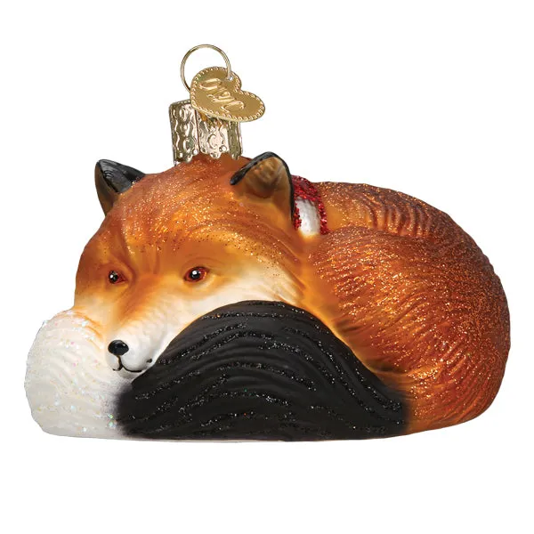 Cozy Fox Ornament