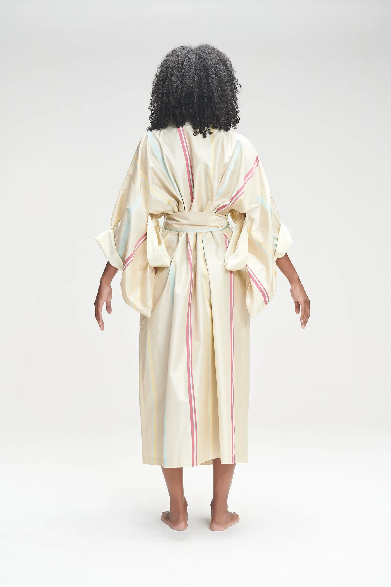 Cream Silk Kimono