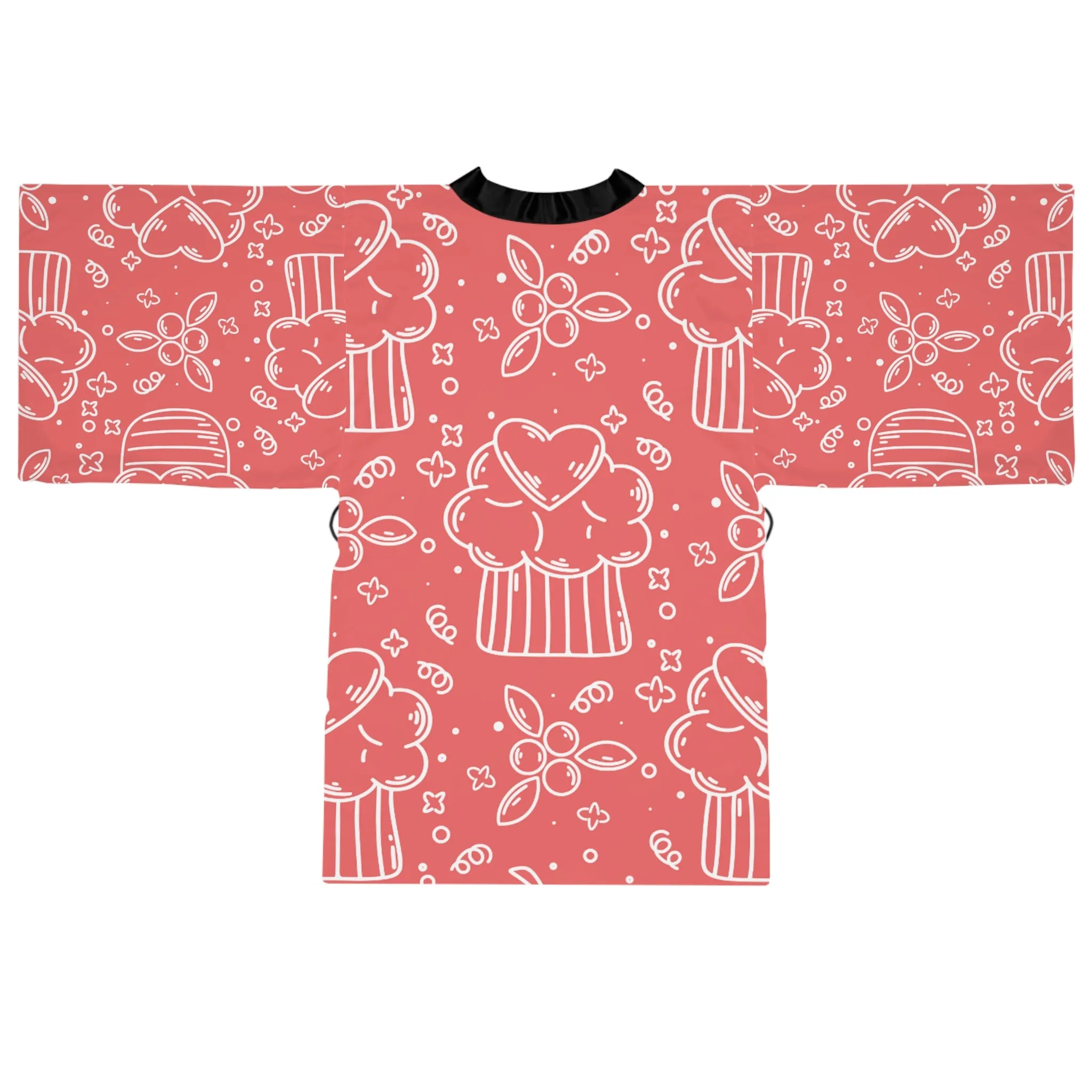 Doodle Pancake - Inovax Long Sleeve Kimono Robe