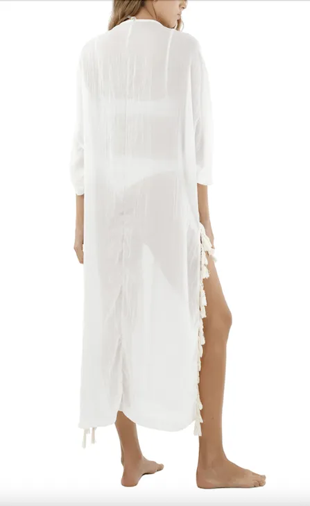 ECO WHITE KAYTE KIMONO