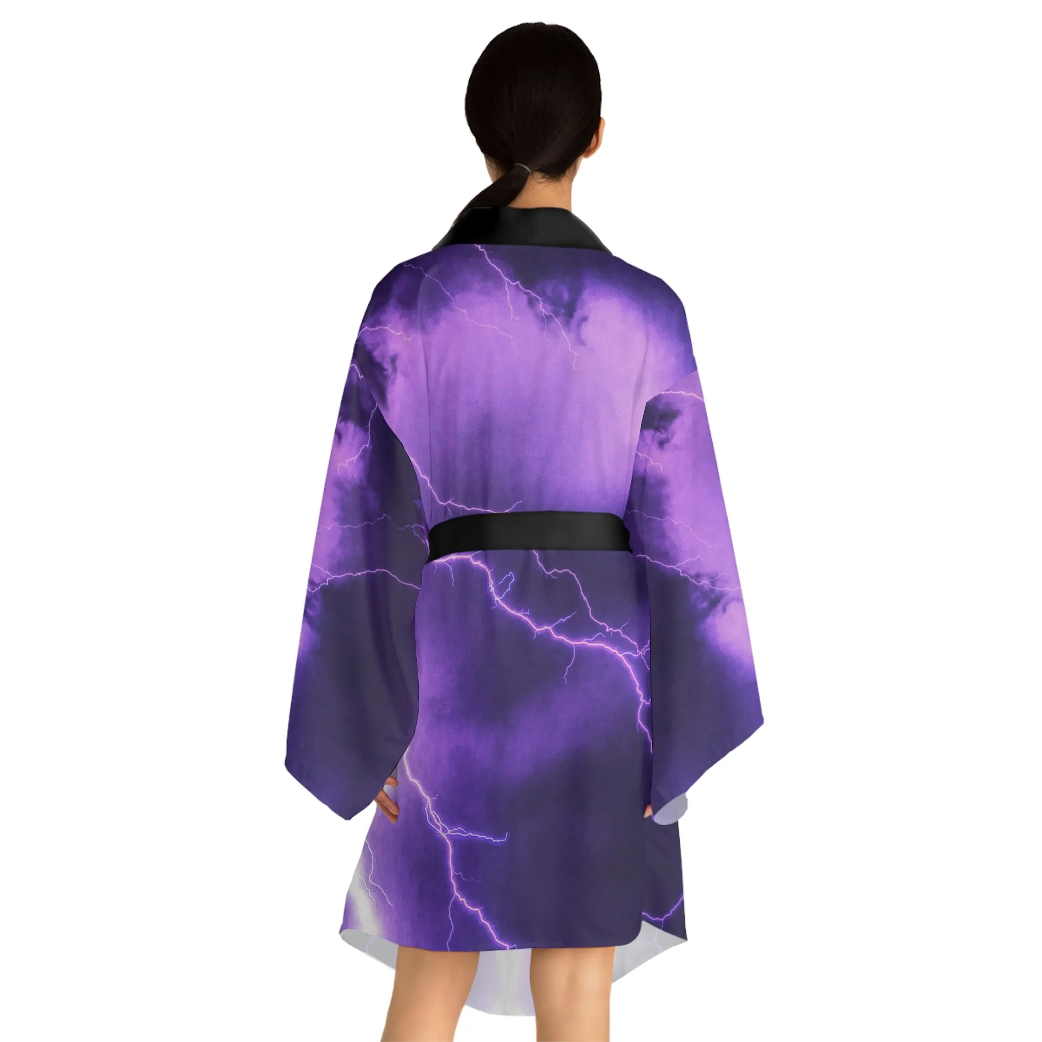 Electric Thunder - Inovax Long Sleeve Kimono Robe