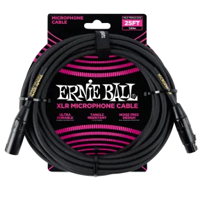 Ernie Ball 25 Male / Female Xlr Microphone Cable