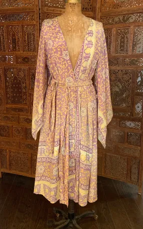 Fleetwood Kimono - Purple Yellow