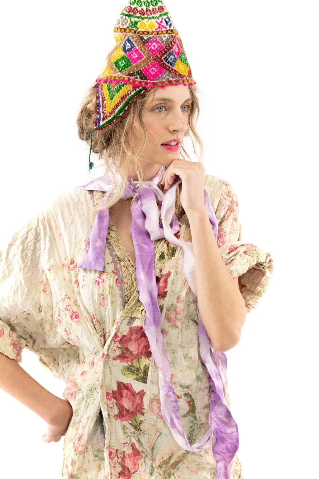 Floral Patchwork Vijji Kimono