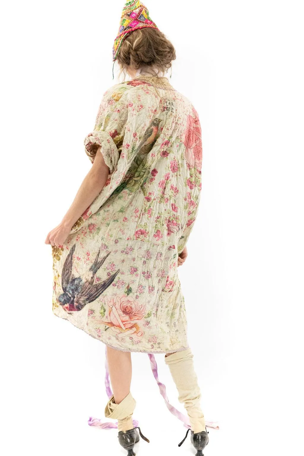 Floral Patchwork Vijji Kimono